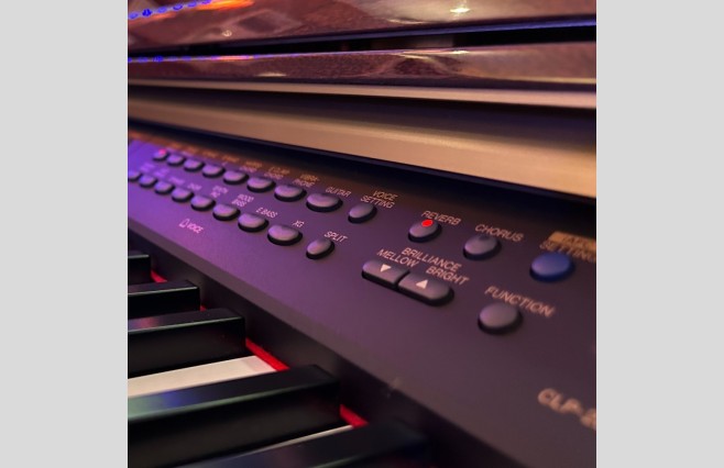 Yamaha CLP280 Mahogany Digital Piano, Used - Complete Package (SN:GBRCLL01026) - Image 7